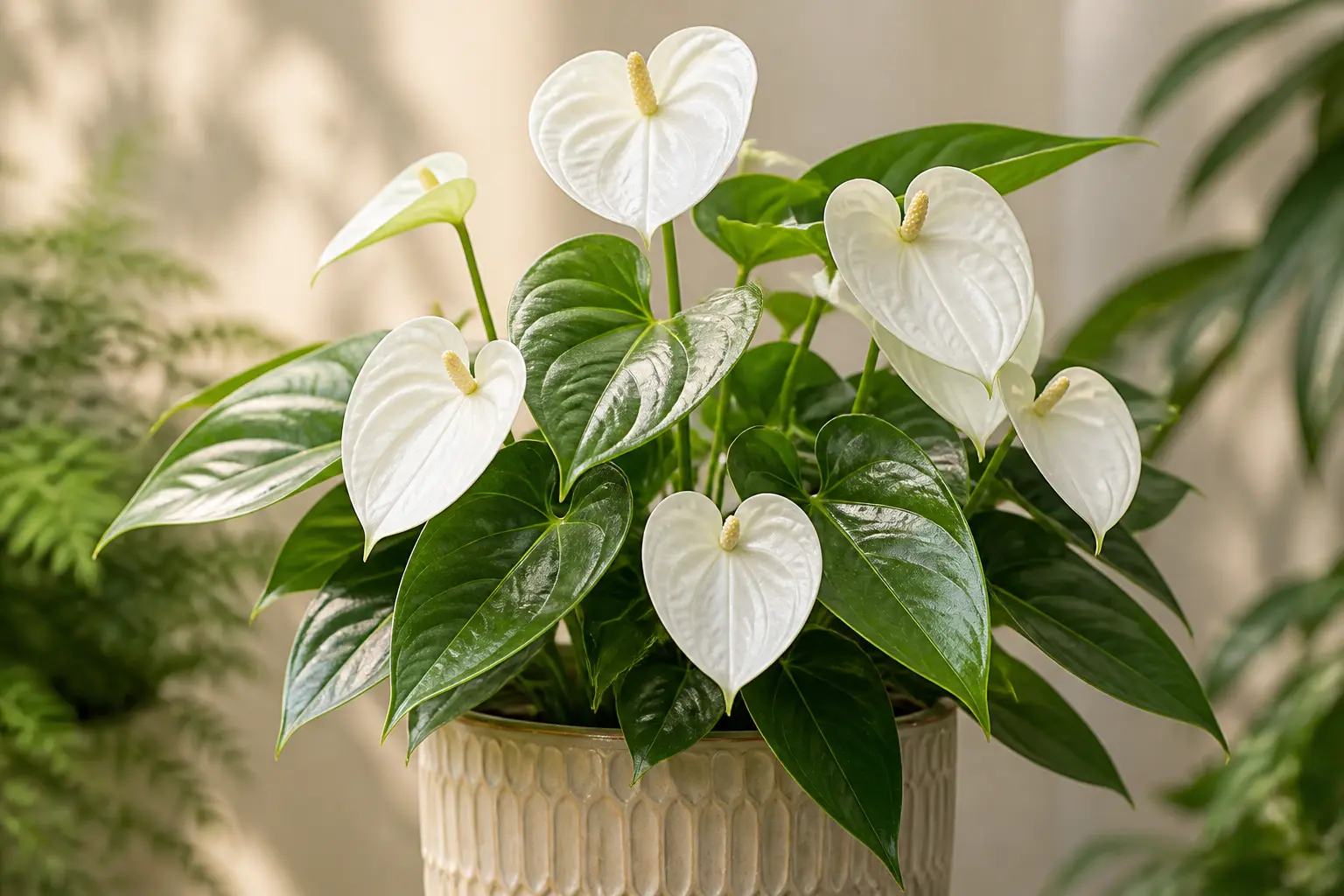 Anthurium Anthurium White variety