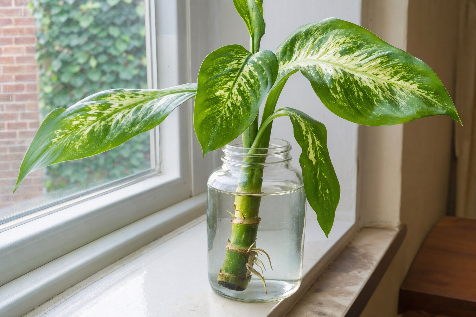 Propagate Dumb Cane by Stem Cutting