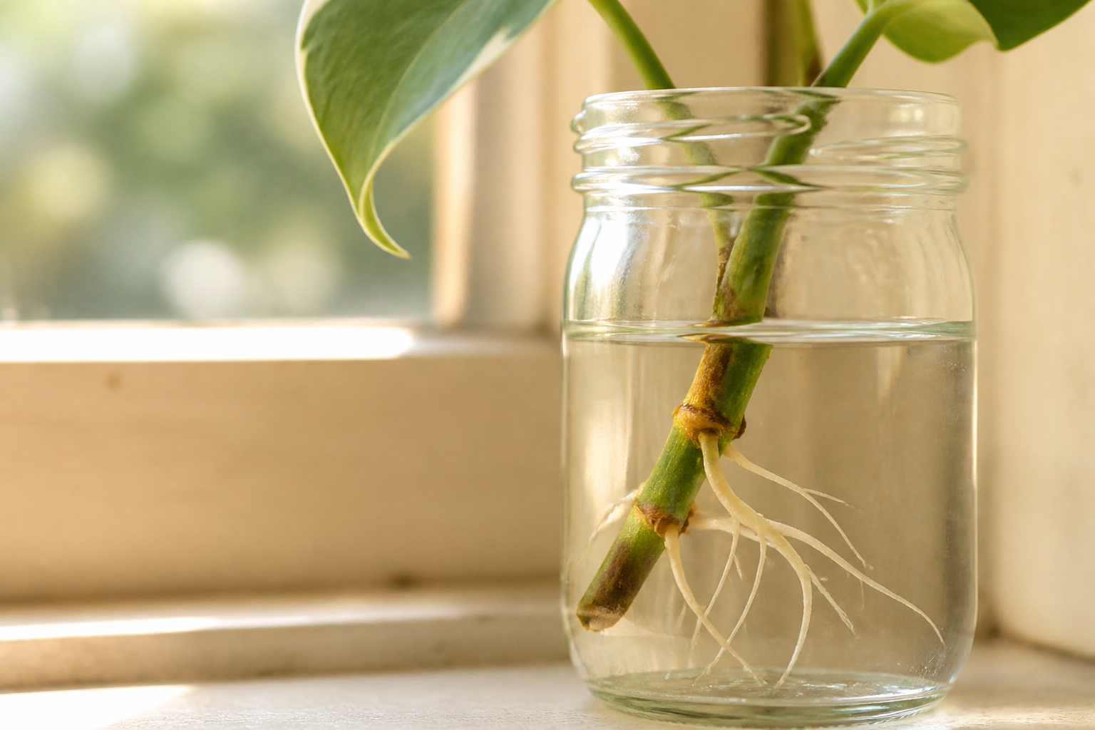 How to propagate Fiddle Leaf Fig — water propagation