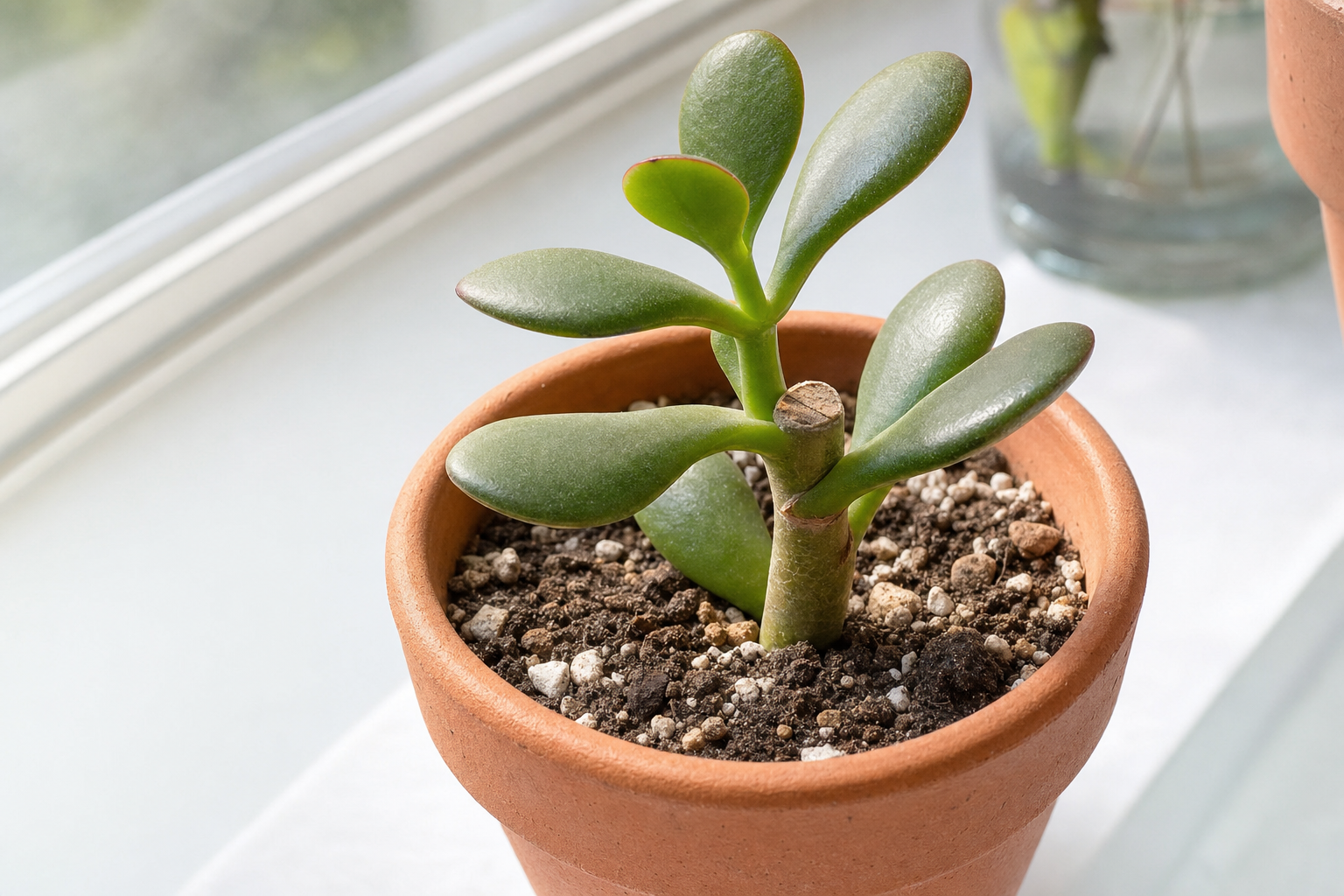 Propagate Jade Plant by Stem Cutting