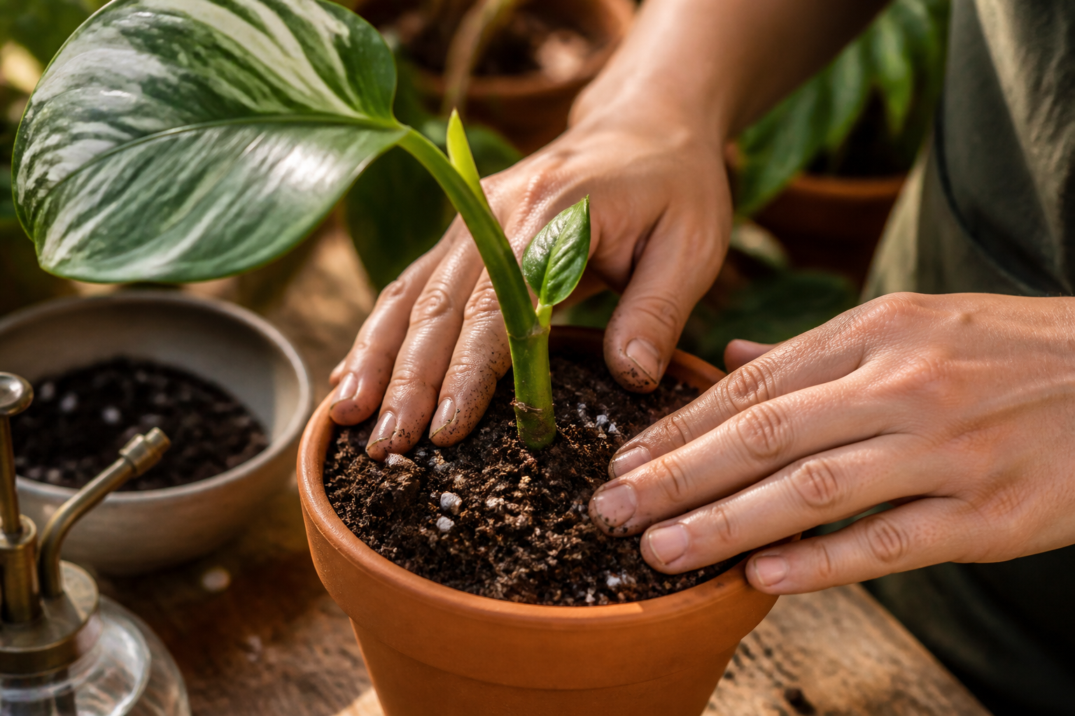How to propagate Philodendron — soil propagation
