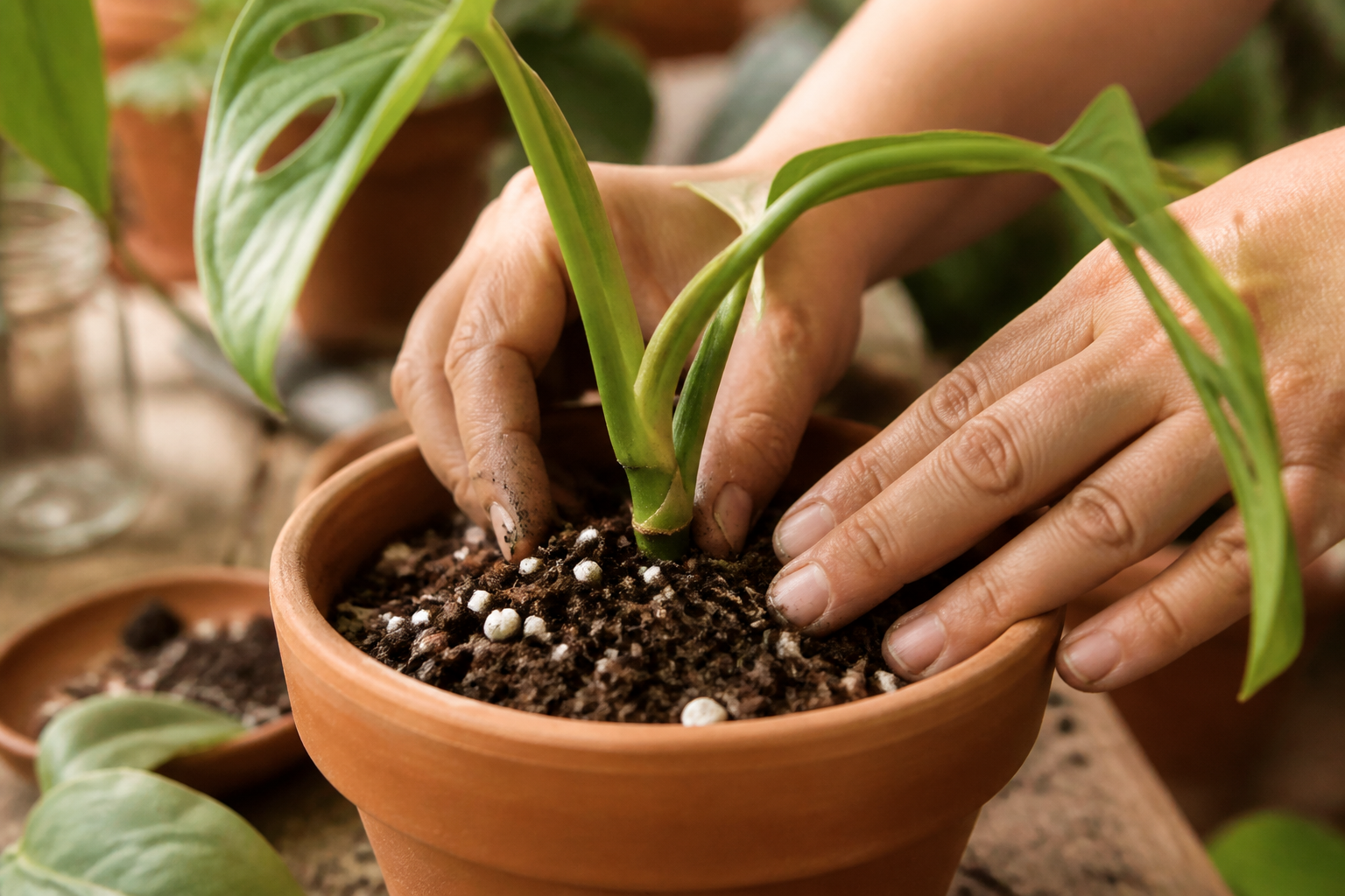 How to propagate Rubber Plant — soil propagation